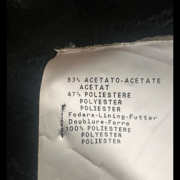 ARMANI COLLEZIONI Gold and Black Floral Print Blazer W Soft Rare Fuzzy Lining - Picture 10 of 11